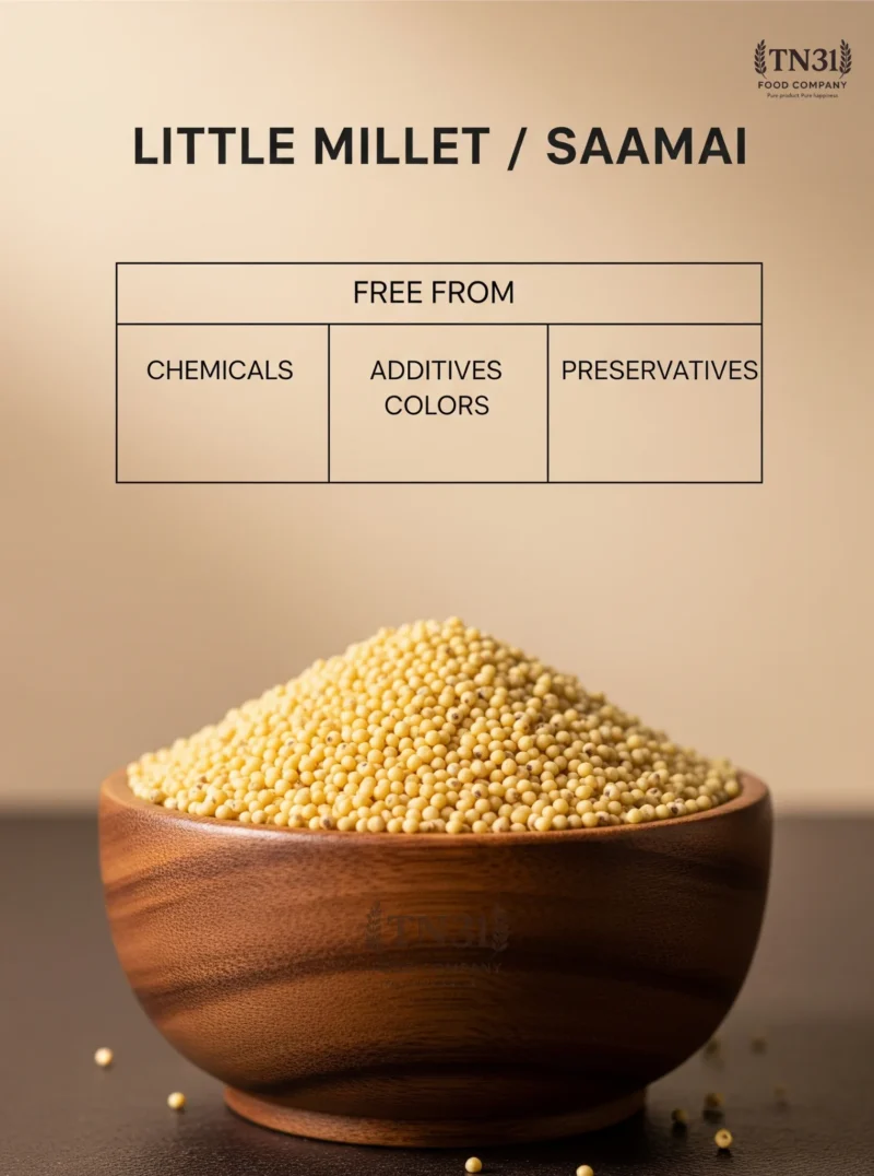 Little Millet Rice (Samai Arisi)